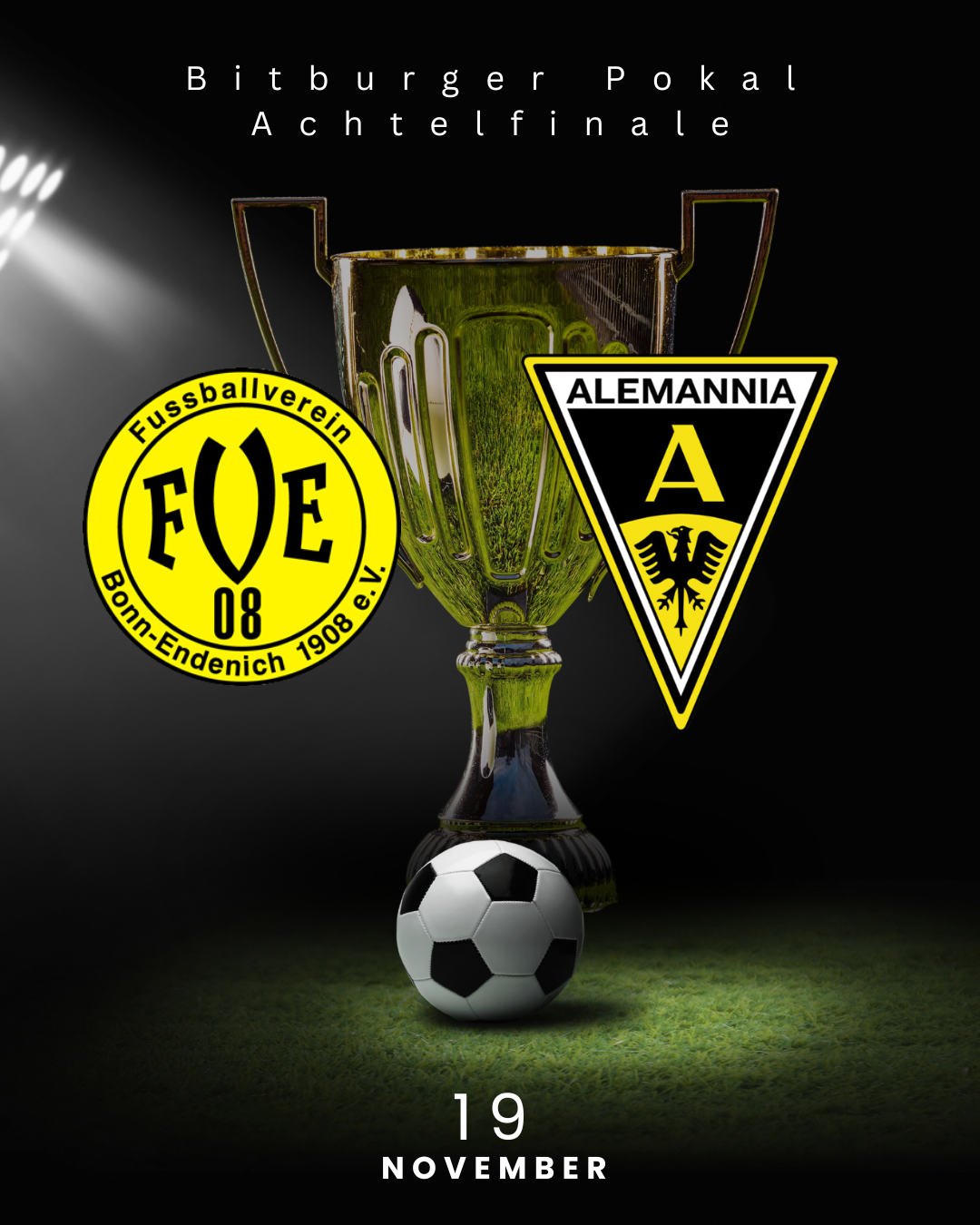 FVE trifft auf Alemannia Aachen